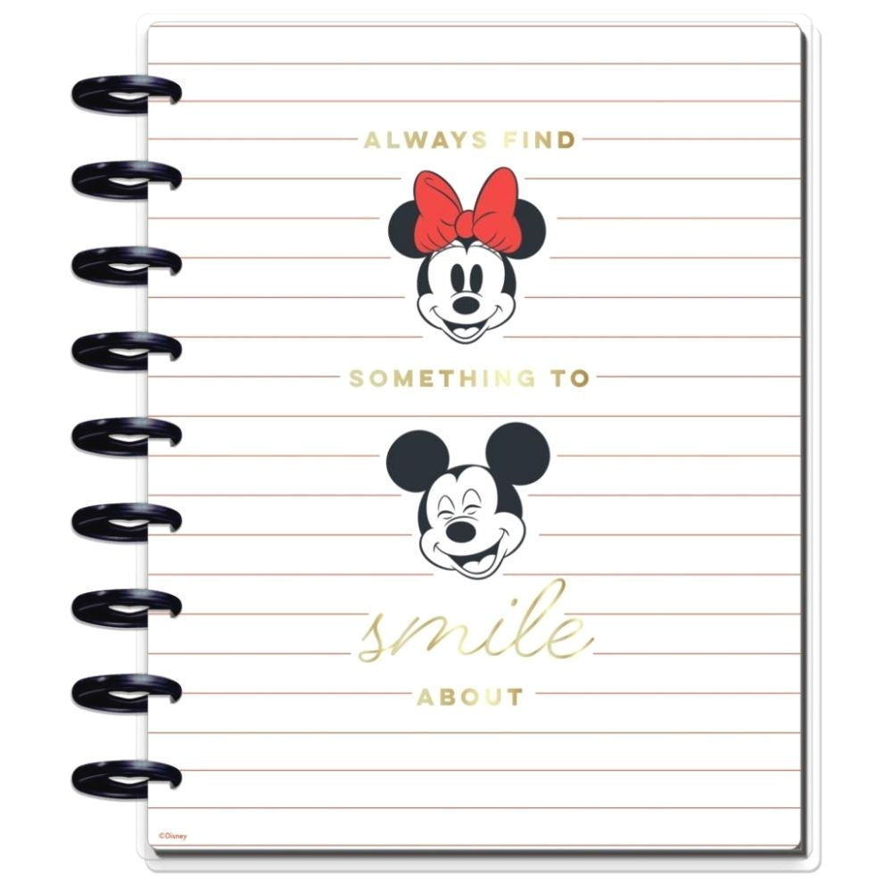 Happy Planner Disney Classic Guided Journal / Journal 4 Meses Mickey &amp; Minnie Mouse Descontinuado Me &amp; My Big Ideas