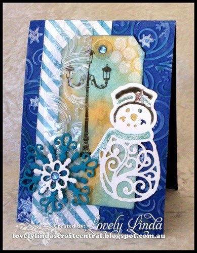 Suaje de Corte de Muñecos de Nieve / Mr. and Mrs. Snowman Descontinuado Spellbinders