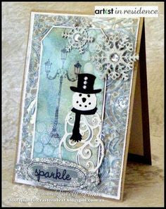 Suaje de Corte de Muñecos de Nieve / Mr. and Mrs. Snowman Descontinuado Spellbinders