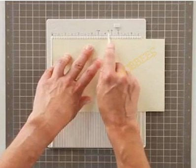 Mini Scoring Board / Tabla para Marcar Dobleces Mini Descontinuado Martha Stewart