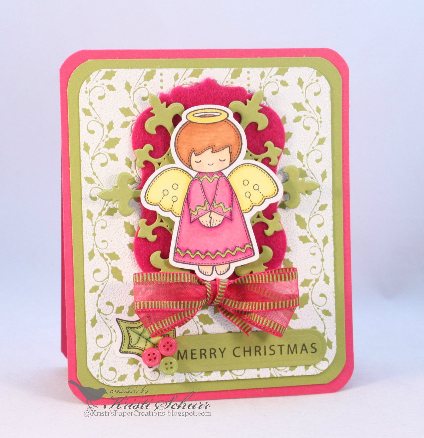 Sellos de Polímero de Navidad / Chrismas Stitched With Love Descontinuado JustRite