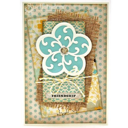 Suaje de Corte de Flor de Medallon  / medallion Nine Descontinuado Spellbinders