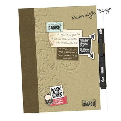 Smash Nostalgia Style / Cuaderno tipo Diario o Agenda Smash Descontinuado K &amp; Company
