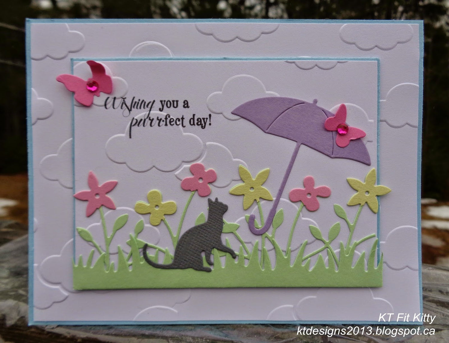 Embossing Cloudy Sky / Folder de Grabado Nubes Descontinuado Darice