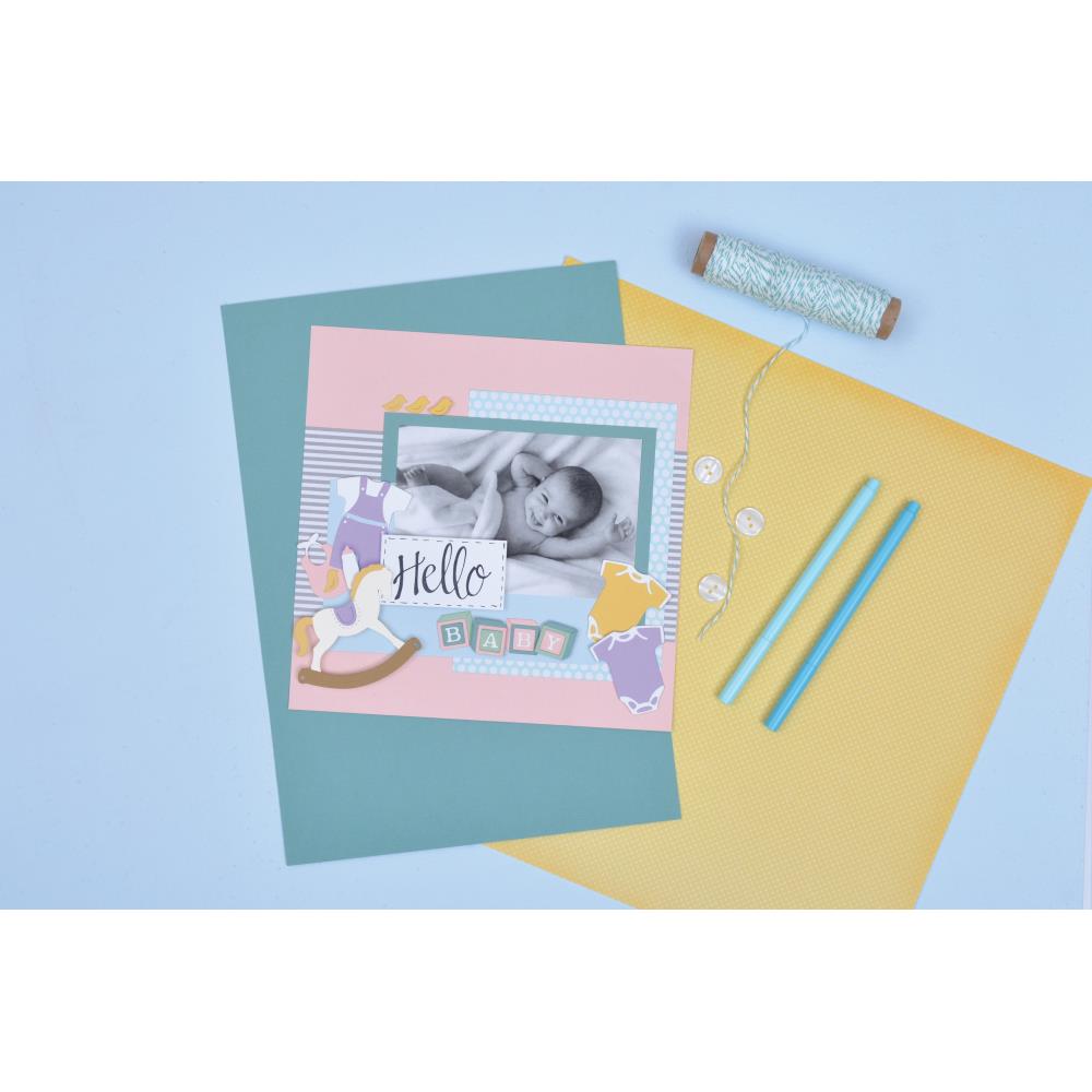 Thinlits New Baby Die / Suaje de Nuevo Bebé Descontinuado Sizzix