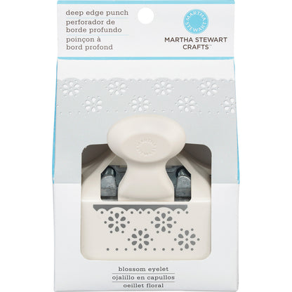 Blossom Eyelet Deep Edge Punch / Perforadora Orilla Profunda Encaje de Florecitas Descontinuado Martha Stewart