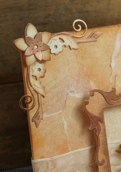 Olivette Corner / Suaje de corte de Esquina Floreada Dados de Corte / Suajes / Troqueles Wild Rose Studio