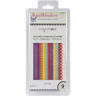 Suaje de Corte de Orillas y Bordes / On The Edge Descontinuado Spellbinders