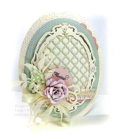 Opulent Ovals S5-160 / Suaje de Corte de Marco de Ovalo Elegante Descontinuado Spellbinders