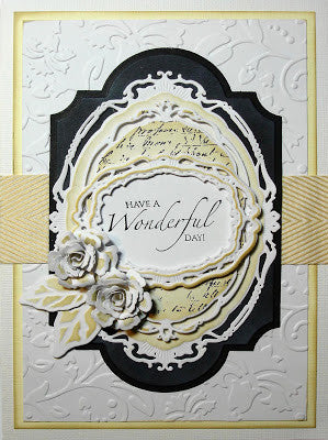 Opulent Ovals S5-160 / Suaje de Corte de Marco de Ovalo Elegante Descontinuado Spellbinders