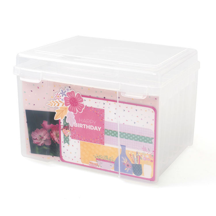 File Organizer Plastic Storage / Organizador de Plástico Descontinuado We R Memory Keepers