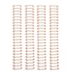 Cinch Wires Rose Gold 1&quot; / 4 Arillos Oro Rosado Arillos para Engargolar We R Memory Keepers