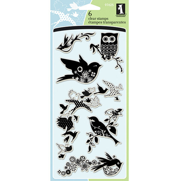 Sellos de Polímero Pajaros / Birds Galore 97625 Descontinuado Inkadinkado