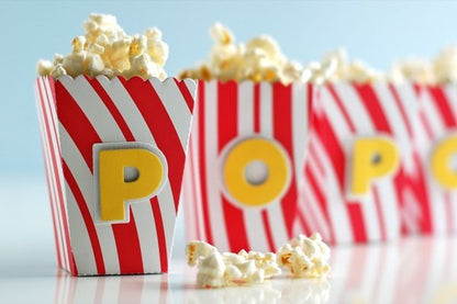 Popcorn Box Die / Suaje de Corte de Caja de Palomitas Descontinuado LifeStyle Crafts
