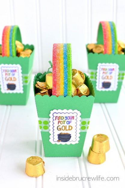 Popcorn Box Die / Suaje de Corte de Caja de Palomitas Descontinuado LifeStyle Crafts
