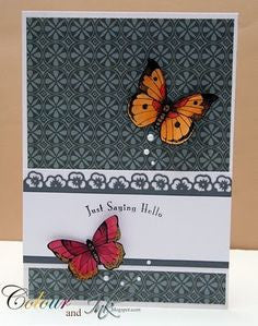 Pansy Edge Punch / Perforadora de Orillas Pensamientos Descontinuado Martha Stewart