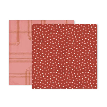 Again and Again Paper Pad / Block de Papel Decorado Descontinuado American Crafts