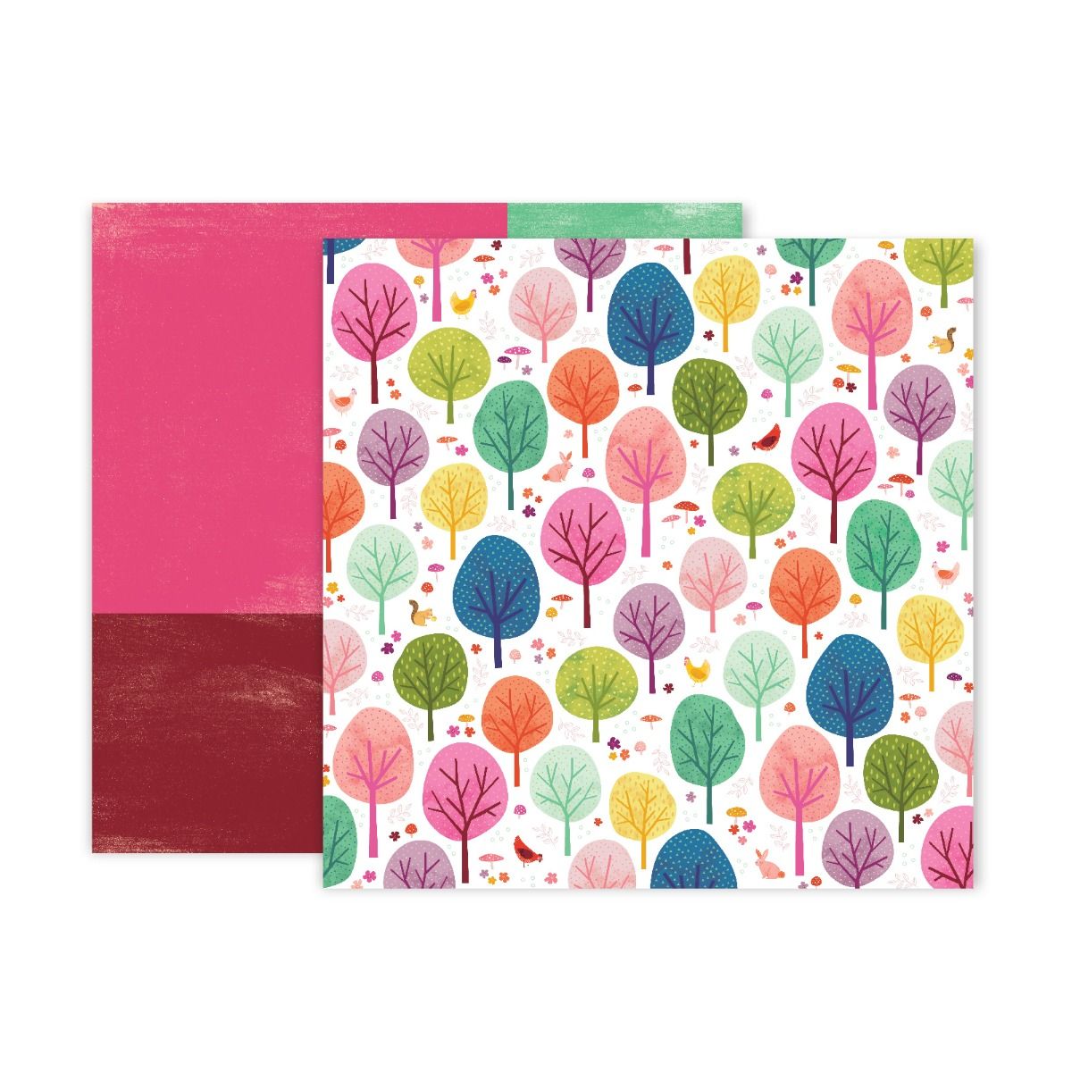 Truly Grateful Paper Pad / Block de Papel Colección Agradecimiento Descontinuado Pink Paislee