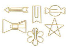 Shaped Paper Clips / Clips Metálicos Para Papel De Figuras Descontinuado We R Memory Keepers
