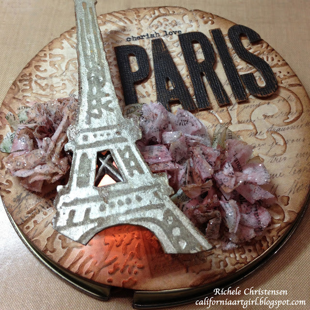 Suaje de Corte Torre Eiffel / Fleur de lis &amp; Eiffel Tower DESCONTINUADO Sizzix