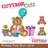 Suaje de Corte de Oso y Regalo / Birthday Party Bear Descontinuado Cottage Cutz