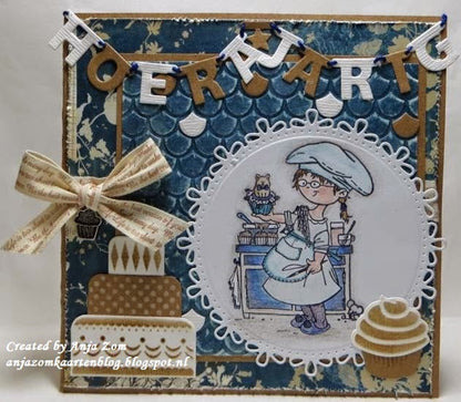 Suaje de corte de pastel / Die cake Descontinuado Joy Crafts