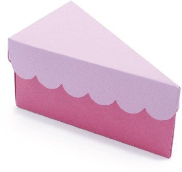 Suaje de Corte de Caja de Rebanada de Pastel  / Dessert Box Dies Descontinuado We R Memory Keepers