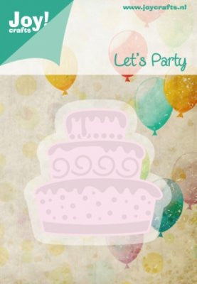 Suaje de corte de pastel / Die cake Descontinuado Joy Crafts