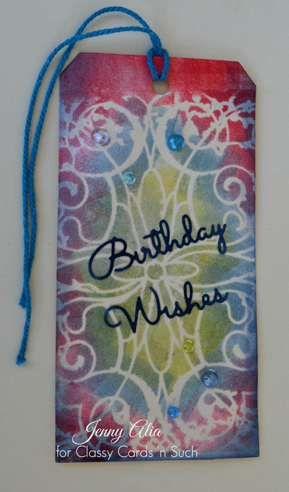 Pattern Tula Stencil / Plantilla Descontinuado Memory Box