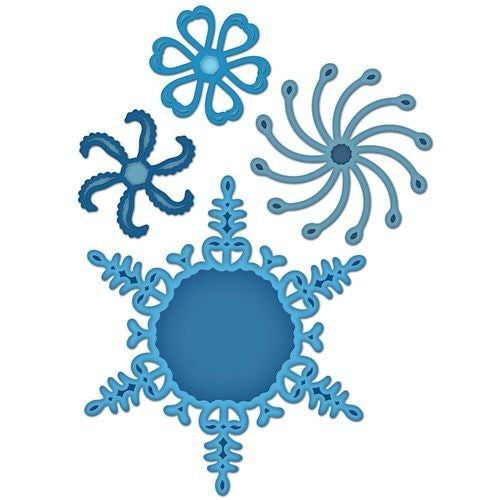 Suaje de Corte de Copo de Nieve 2011 / 2011 Snowflake Pendant Descontinuado Spellbinders