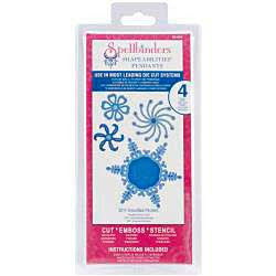 Suaje de Corte de Copo de Nieve 2011 / 2011 Snowflake Pendant Descontinuado Spellbinders