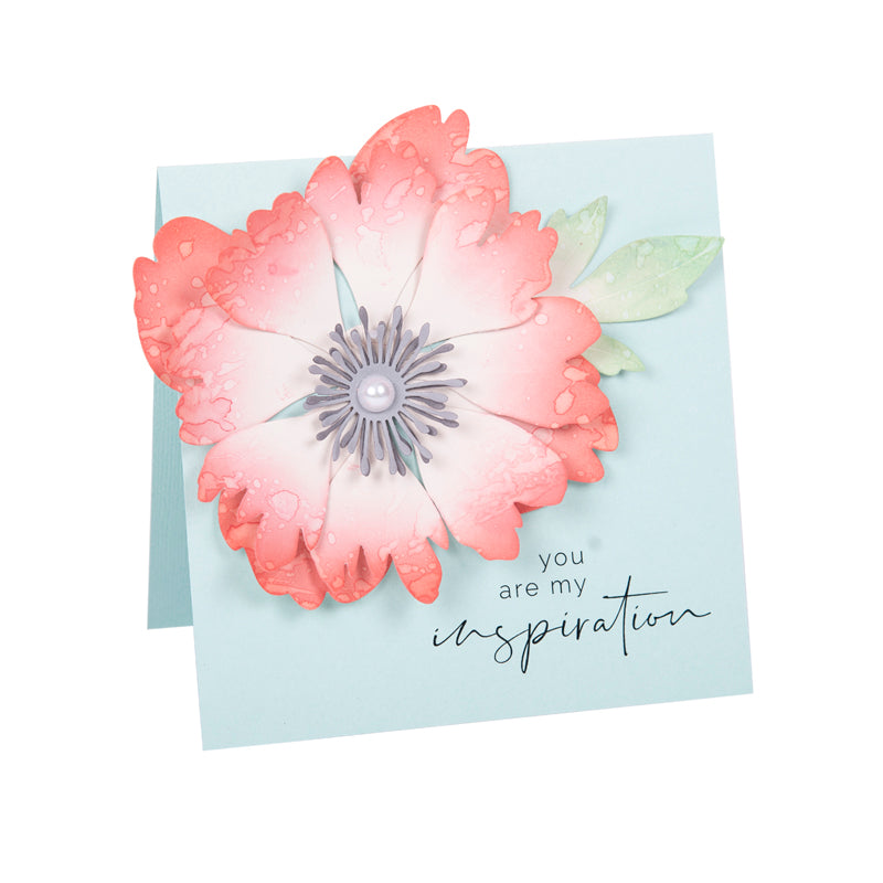 Thinlits Peony Die / Suaje Flor Peonia Descontinuado Sizzix