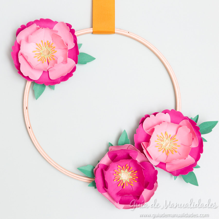 Thinlits Peony Die / Suaje Flor Peonia Descontinuado Sizzix