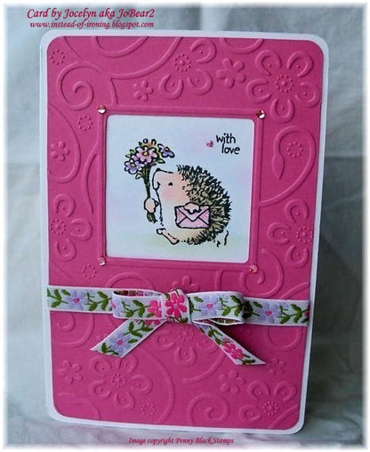 Embossing Plus Perfect Perennials / Folder de Corte y Grabado Marco Silueta Perfecta Descontinuado Cuttlebug
