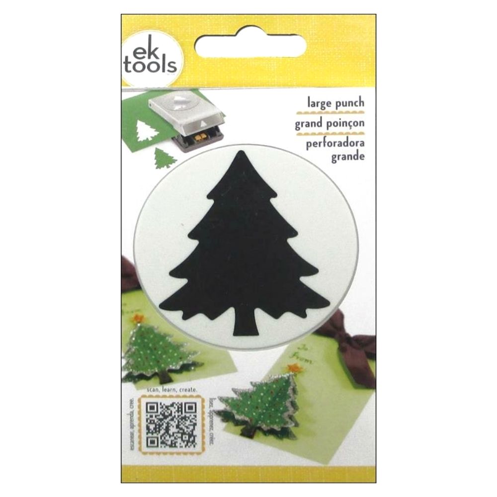 2 1/2" Christmas Tree Large Punch / Perforadora Árbol de Navidad de 6.35 cm Descontinuado Ek Success