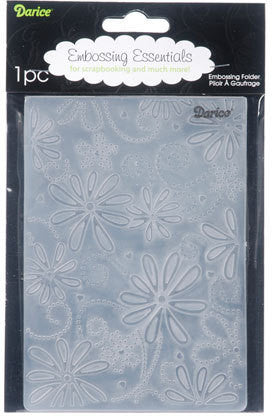 Embossing Large Petal / Folder de Grabado Flores Grandes Descontinuado Darice