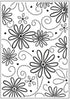Embossing Large Petal / Folder de Grabado Flores Grandes Descontinuado Darice