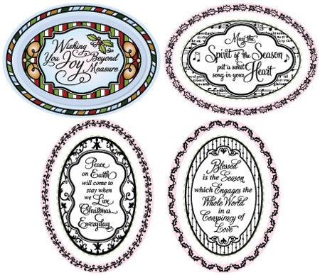 Stamping Oval 25 Piece Set / Set de Sellos Intercambiables Descontinuado JustRite
