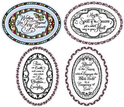 Stamping Oval 25 Piece Set / Set de Sellos Intercambiables Descontinuado JustRite