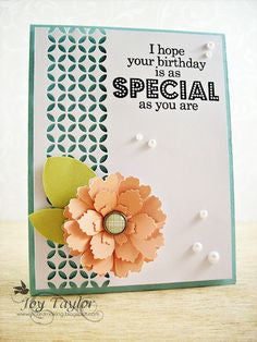 Suaje de Corte de Fondo Decorado / Piestra Tile Descontinuado Memory Box