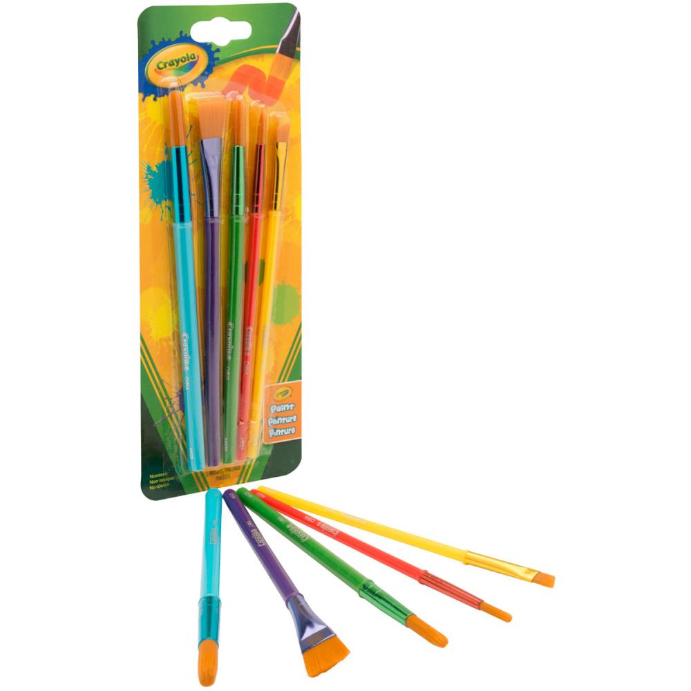 Art & Craft Brushes / Pinceles Pelo Natural Crayola Pinceles y Brochas Crayola