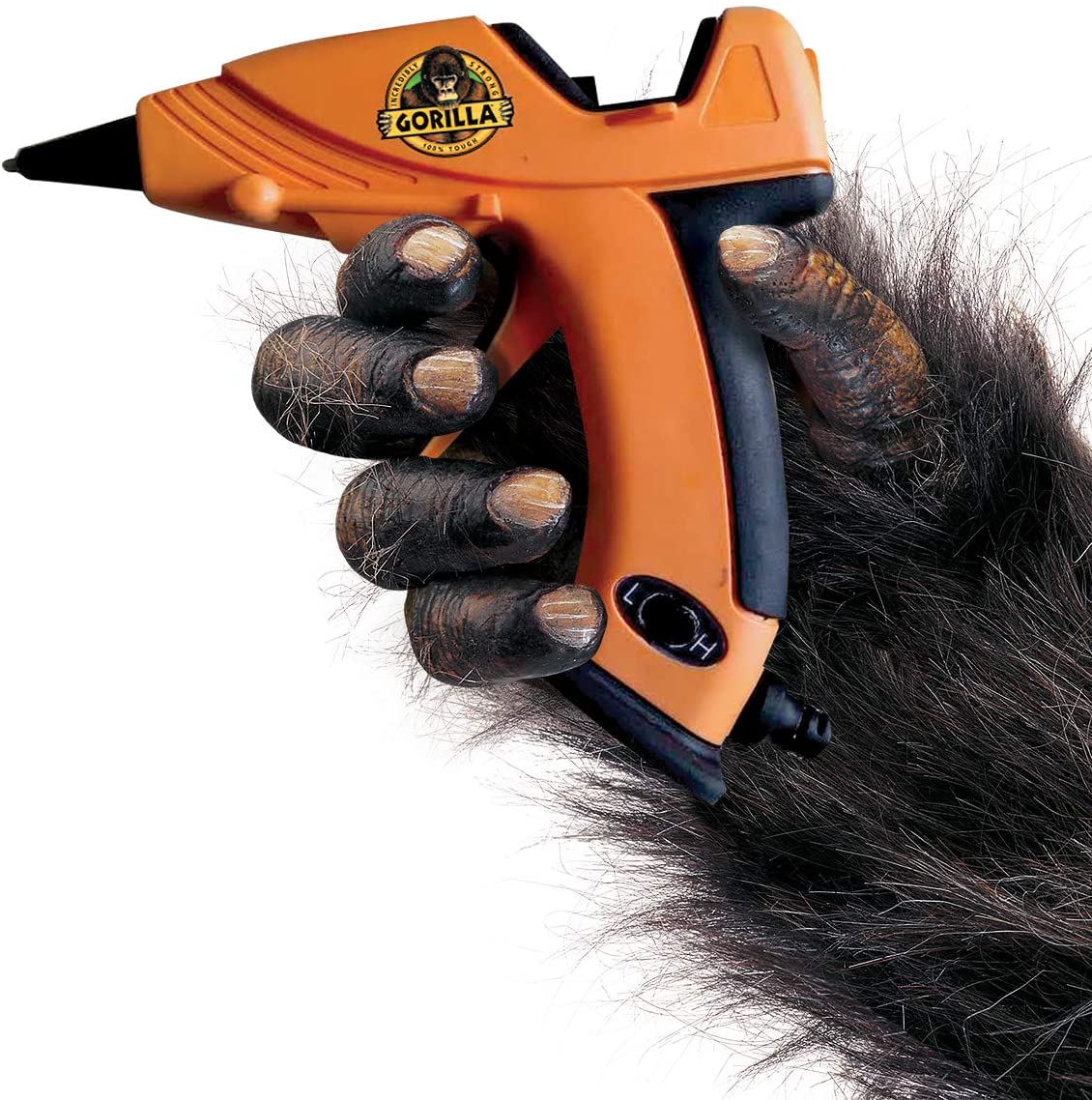 Dual-Temp Mini Glue Gun / Mini Pistola de Silicón de Doble Temperatura Descontinuado The Gorilla Glue