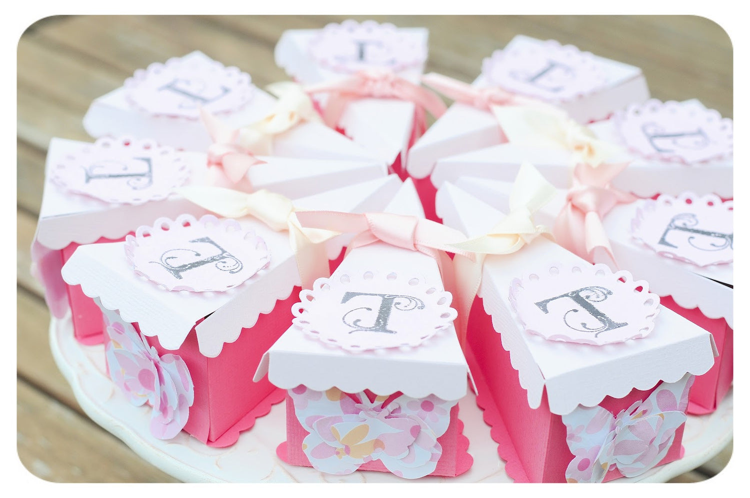 Suaje de Corte de Caja de Rebanada de Pastel  / Box Lid Cake Slice Descontinuado Sizzix