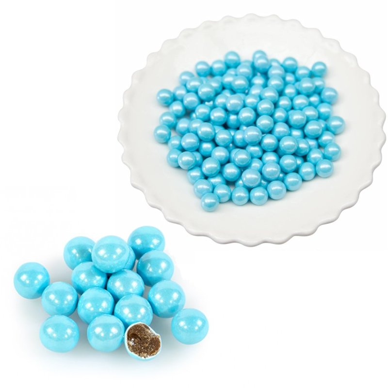 Powder Blue Sixlets Celebration /  Chocolates Confitados Azul Metálico Descontinuado Sweet Works
