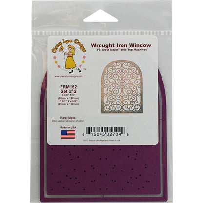 Suaje de Corte de Ventana Enrejada / Wrought Iron Window Die Descontinuado Cheery Lynn Designs