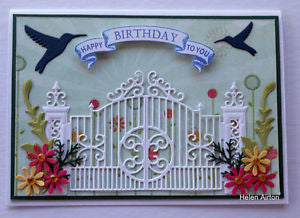Guilded Gate Die / Suaje de Puerta Dorada Descontinuado Spellbinders