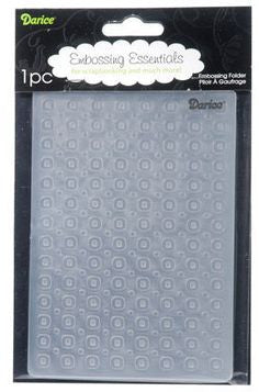 Embossing Geo Circles / Folder de Grabado Circulo y Puntos Folders de Grabado Darice