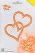 Hearts Dies / Suaje de Corazones Entrelazados Dados de Corte / Suajes / Troqueles Nellie&