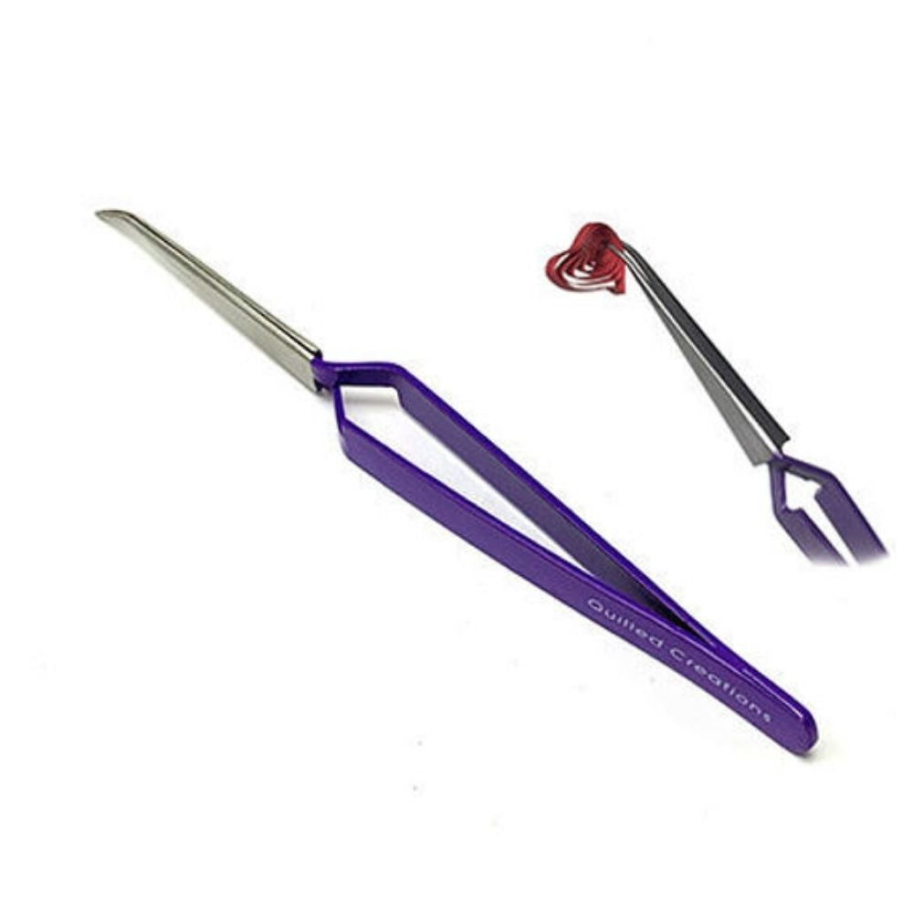 Reverse Action Quilling Tweezers / Pinzas Sujetadoras Descontinuado Quilled Creations