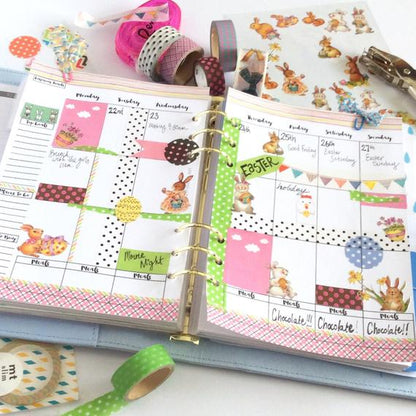 Washi Tape Red Polka Dots Spots  / Cinta Adhesiva Puntitos Descontinuado Queen&amp;Co